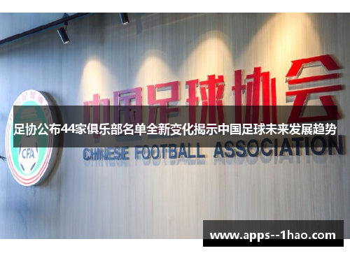 足协公布44家俱乐部名单全新变化揭示中国足球未来发展趋势