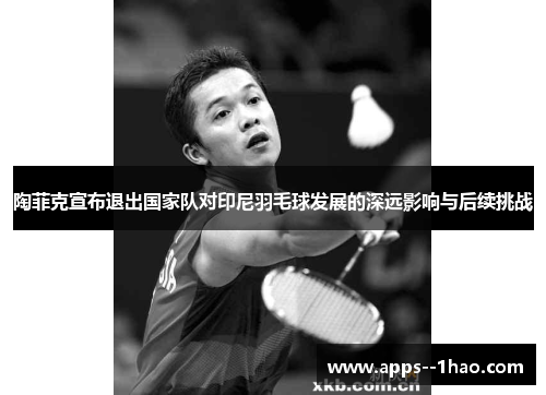 陶菲克宣布退出国家队对印尼羽毛球发展的深远影响与后续挑战 陶菲克宣布退出国家队对印尼羽毛球发展的深远影响与后续挑战