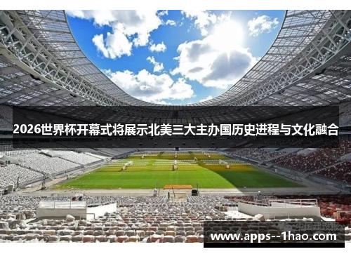 2026世界杯开幕式将展示北美三大主办国历史进程与文化融合